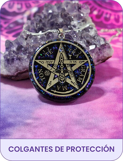 colgantes de protecci&oacute;n